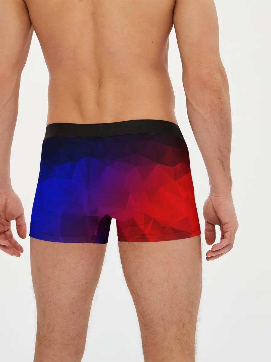 Мужские трусы боксеры / НЕОНОВАЯ ГЕОМЕТРИЯ