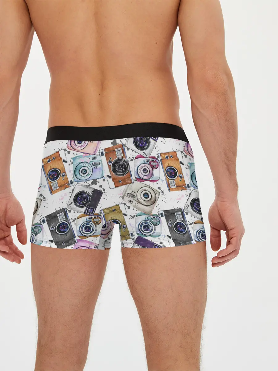 Мужские трусы боксеры / Старинные фотоаппараты