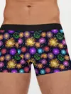 Мужские трусы боксеры / Праздничный Фейерверк