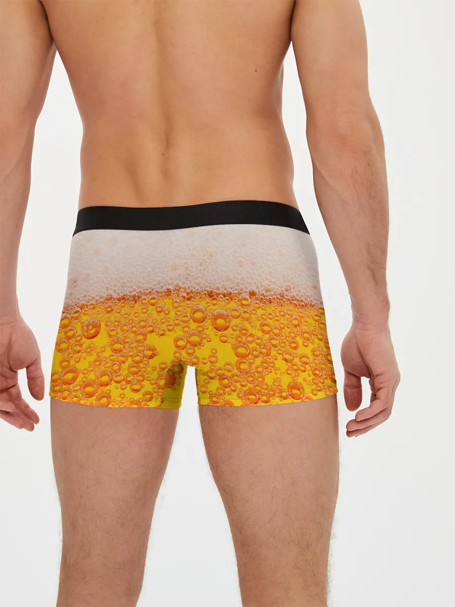 Мужские трусы боксеры / ПИВО с пеной