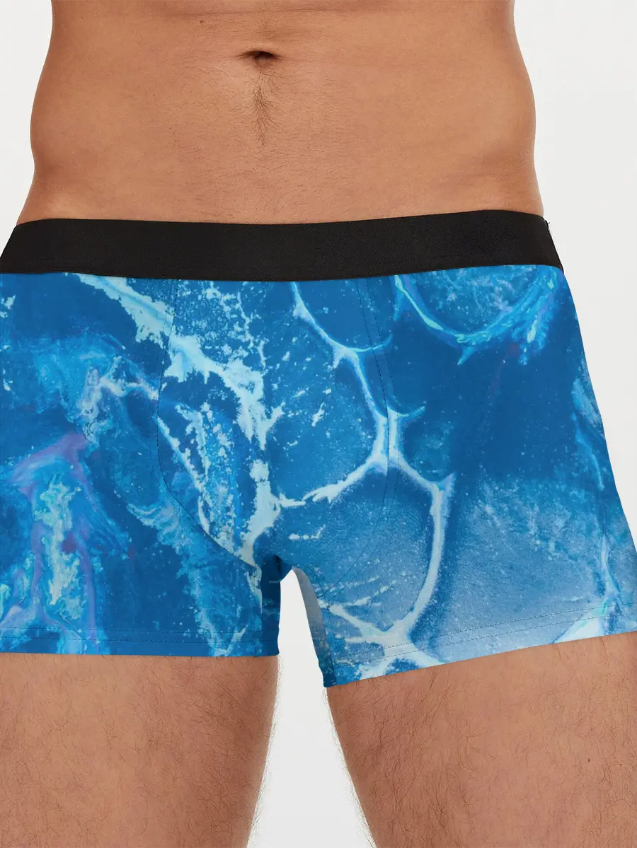 Мужские трусы боксеры / Ледяной