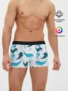 Мужские трусы боксеры / Киты и тюлени