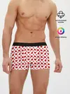 Мужские трусы боксеры / Сердечки
