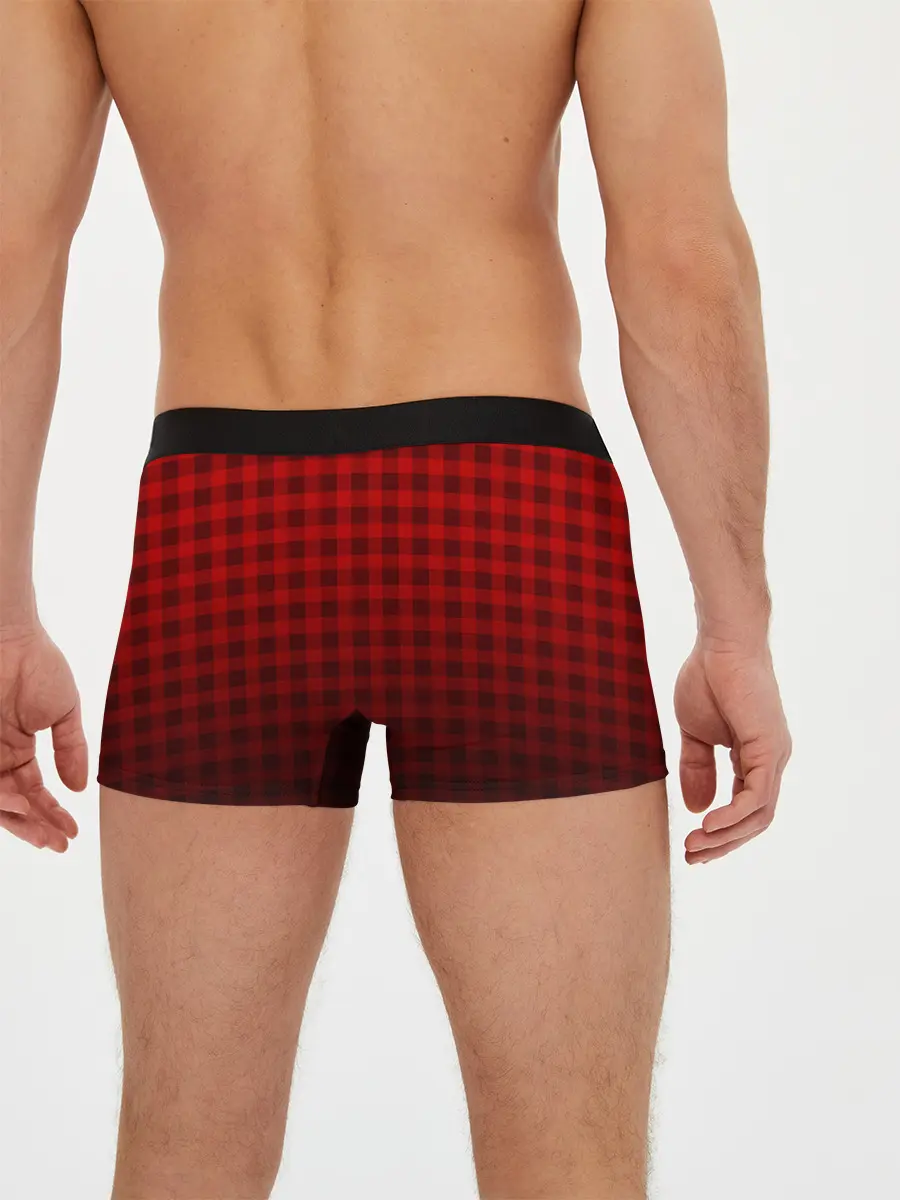 Мужские трусы боксеры / В КЛЕТОЧКУ