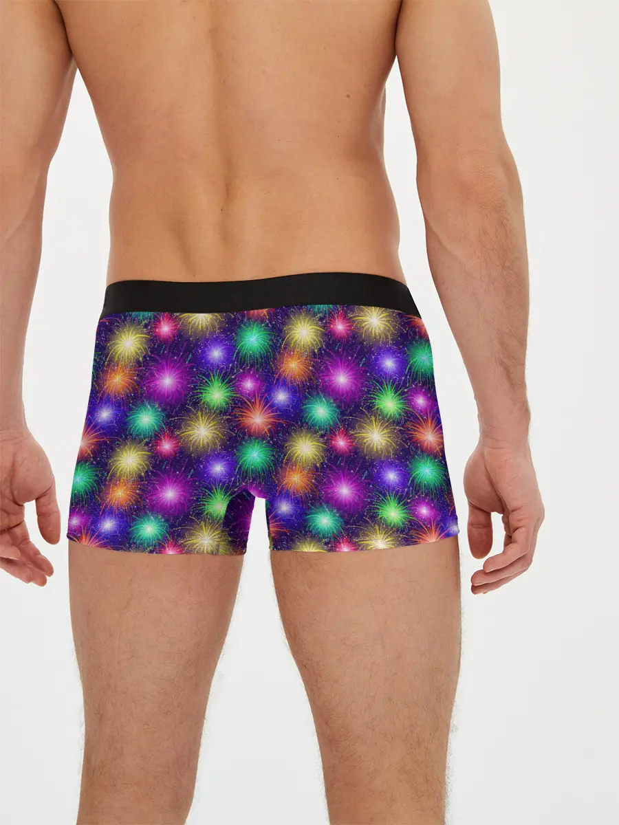 Мужские трусы боксеры / Фейерверк