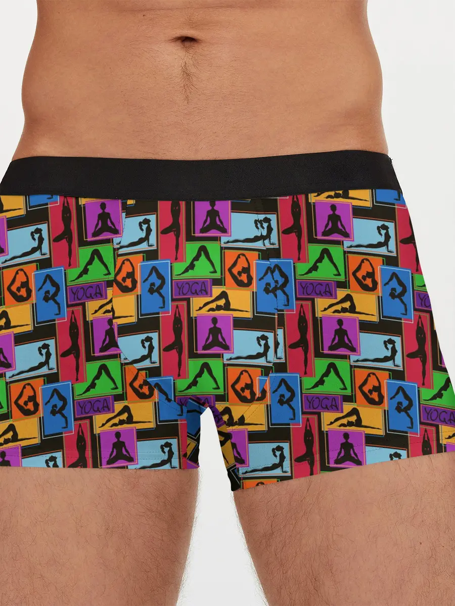Мужские трусы боксеры / Йога