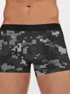 Мужские трусы боксеры / Пиксельный камуфляж