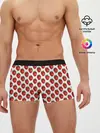 Мужские трусы боксеры / Клубника