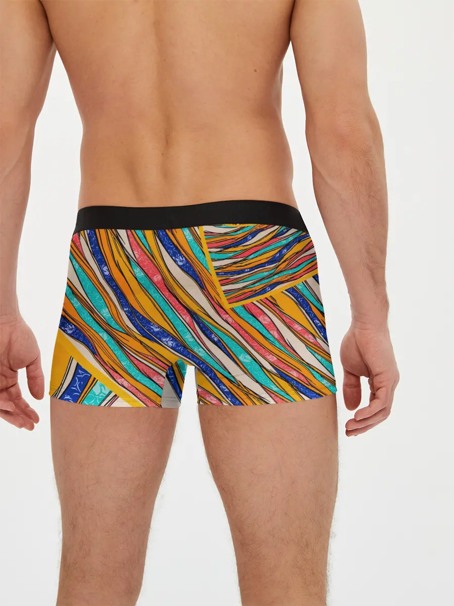 Мужские трусы боксеры / Абстрактное течение