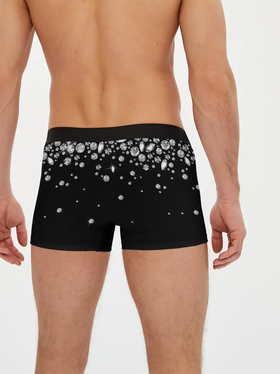 Мужские трусы боксеры / Бриллианты