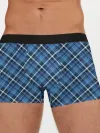 Мужские трусы боксеры / Текстура в клетку