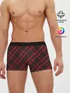 Мужские трусы боксеры / Узор в клеточку