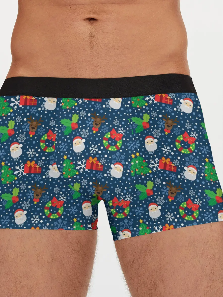 Мужские трусы боксеры / Праздник