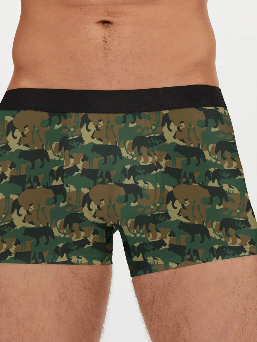 Мужские трусы боксеры / Охотник