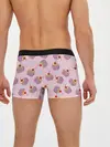 Мужские трусы боксеры / Капкейки на розовом