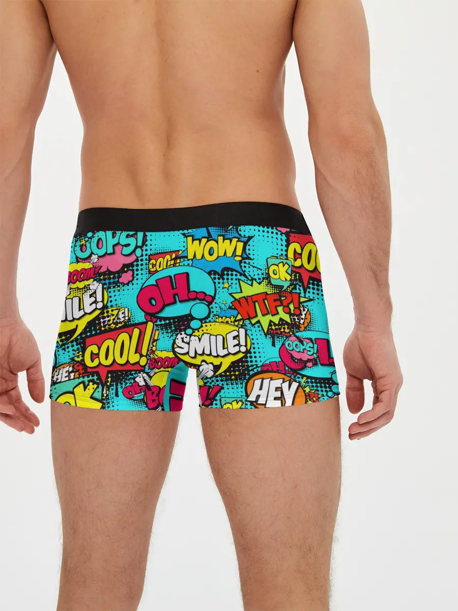 Мужские трусы боксеры / Поп-арт в моде
