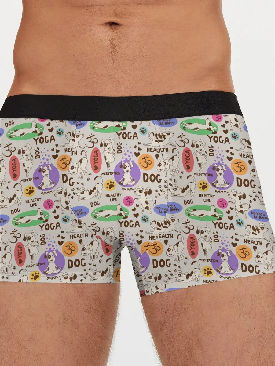 Мужские трусы боксеры / Йога