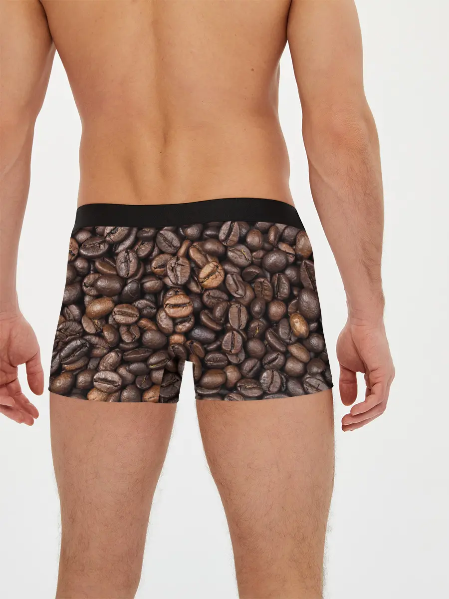 Мужские трусы боксеры / Coffee