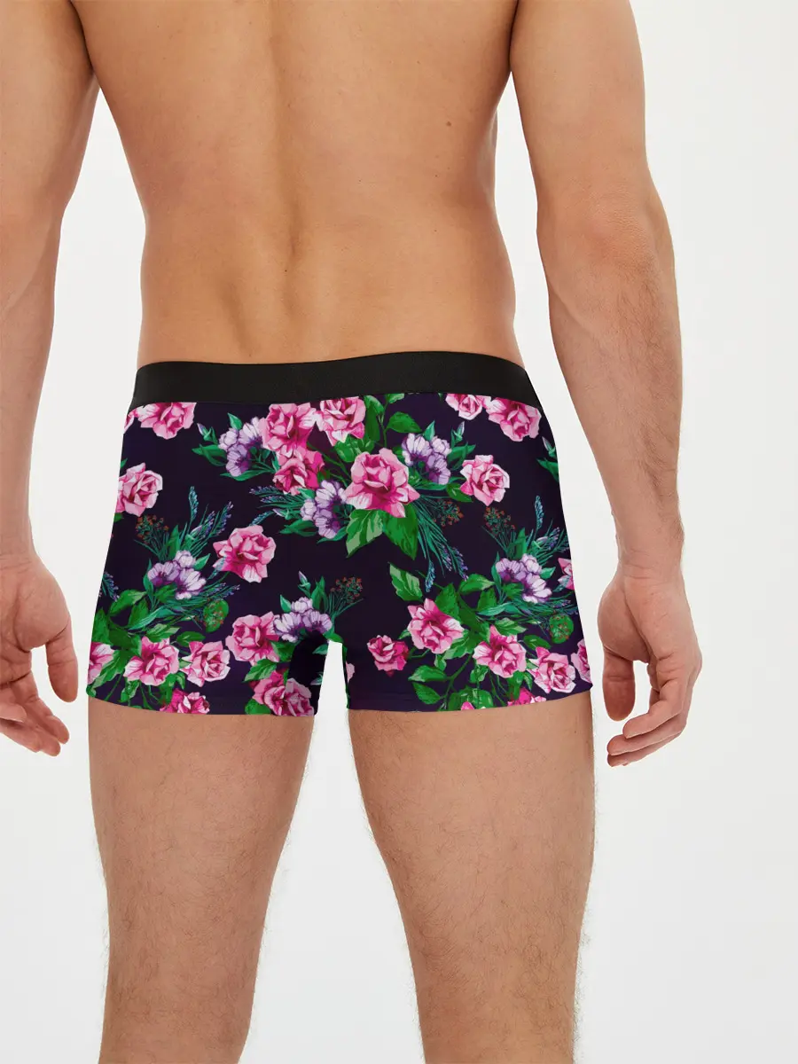 Мужские трусы боксеры / Розы