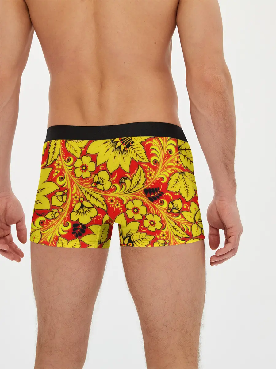 Мужские трусы боксеры / Хохлома