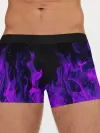 Мужские трусы боксеры / ФИОЛЕТОВЫЙ ОГОНЬ | PURPLE FIRE