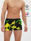 Мужские трусы боксеры / Желто-зеленый
