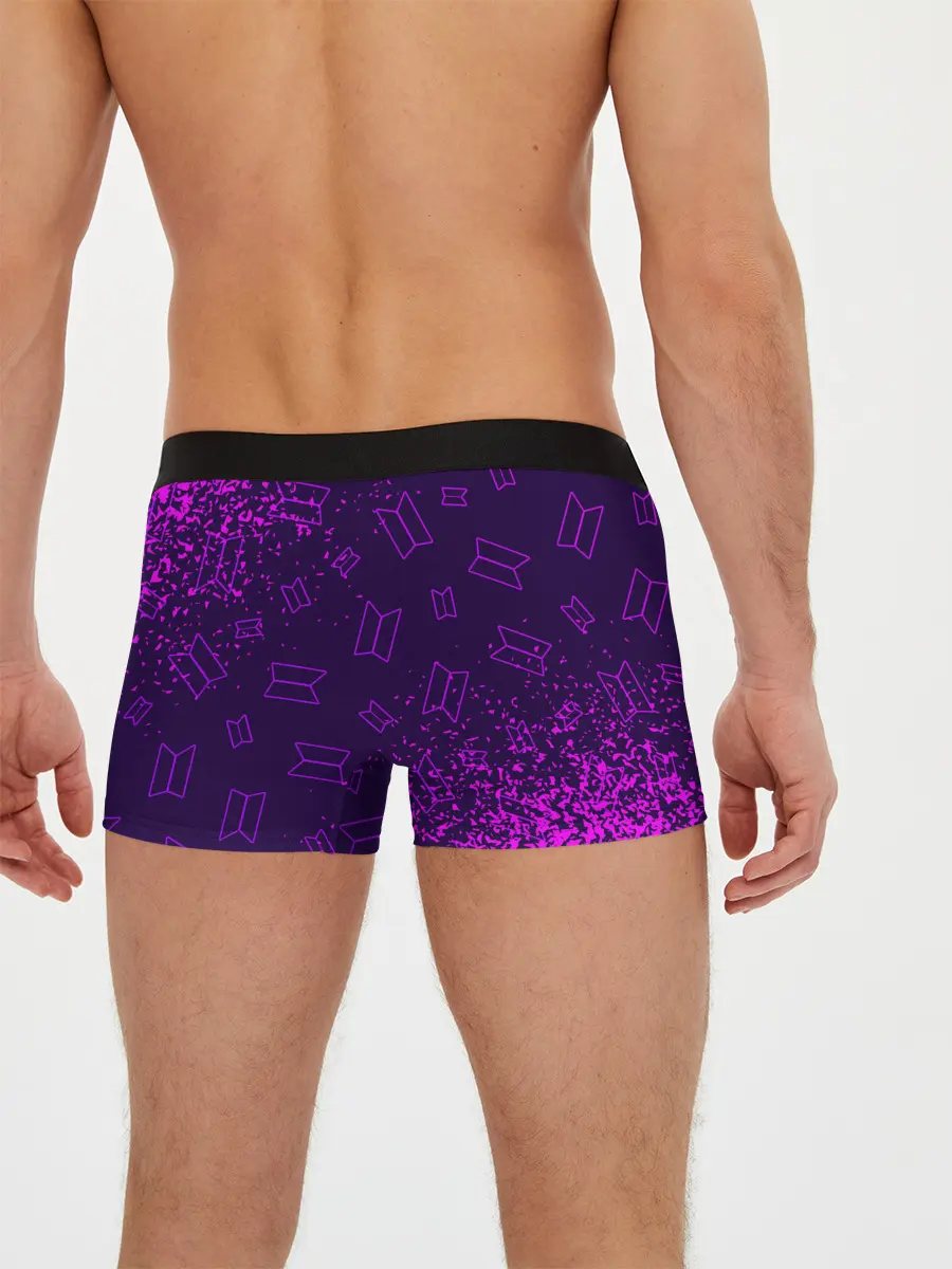 Мужские трусы боксеры / BTS / БТС