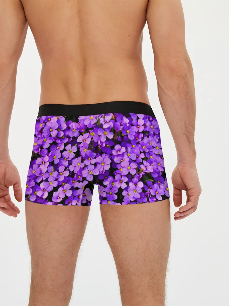 Мужские трусы боксеры / Сирень