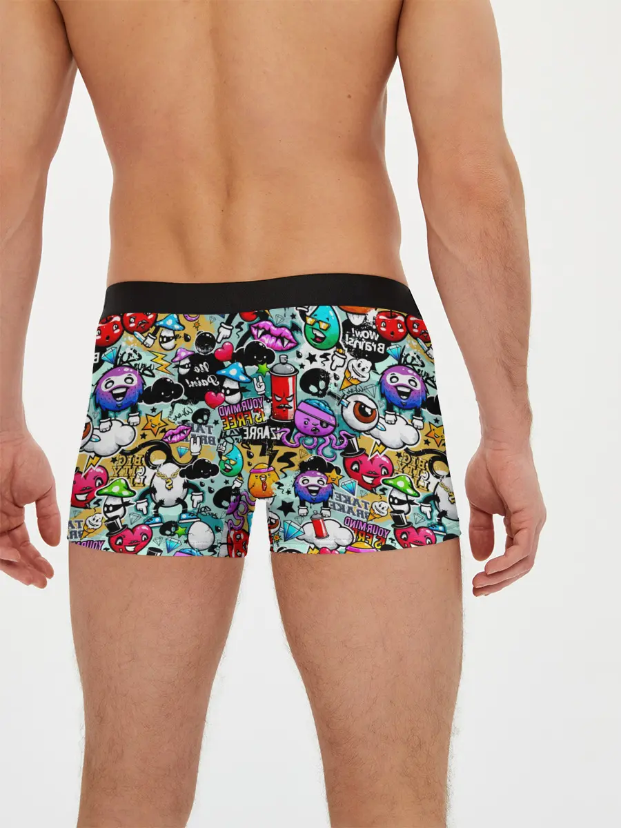 Мужские трусы боксеры / Стикерпак