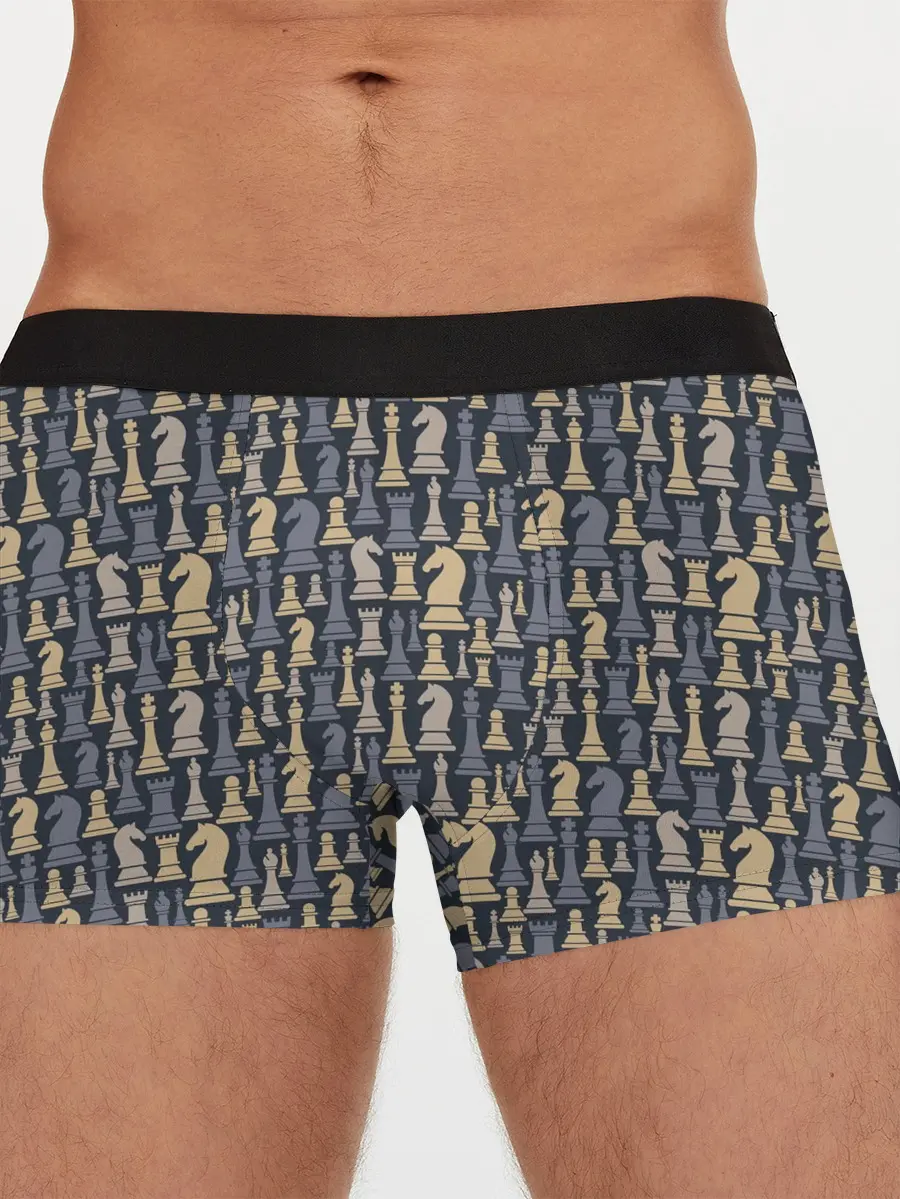 Мужские трусы боксеры / Шахматист