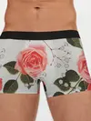 Мужские трусы боксеры / Нежные розы