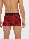 Мужские трусы боксеры / Леопард Красный