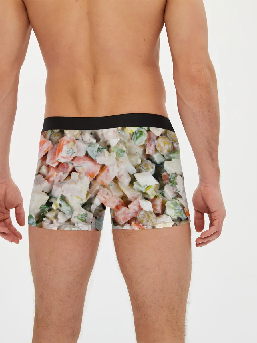 Мужские трусы боксеры / Оливье