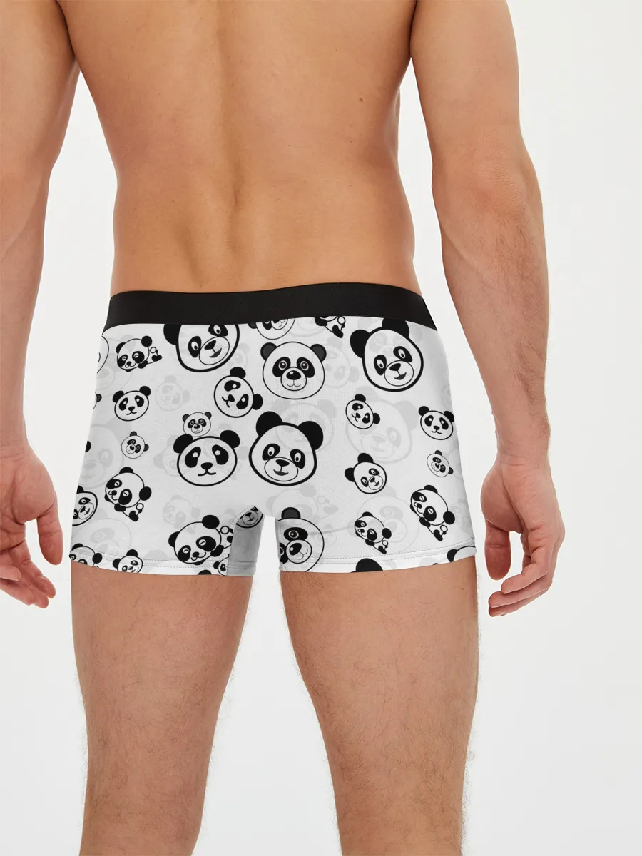 Мужские трусы боксеры / Панды