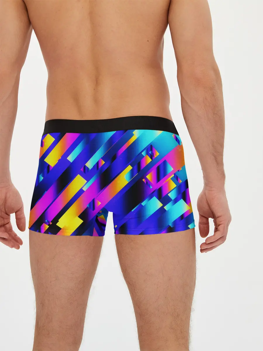 Мужские трусы боксеры / Rectangle