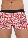 Мужские трусы боксеры / Сердечки паттерн
