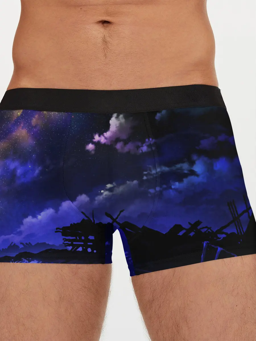 Мужские трусы боксеры / Ночной закат