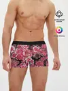 Мужские трусы боксеры / Иероглифы и Сакура 3D