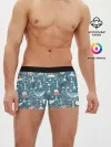 Мужские трусы боксеры / Море и его жители