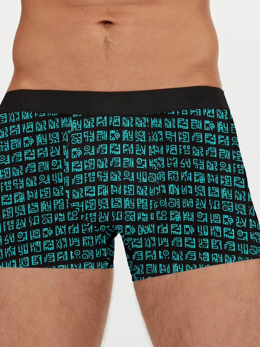 Мужские трусы боксеры / Руны