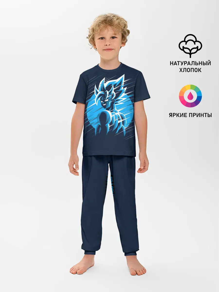 Детская пижама с брюками / Dragon Ball Z Art