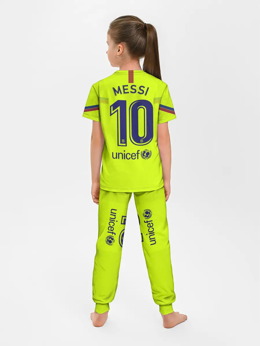 Детская пижама с брюками / Messi away 18-19