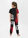 Детская пижама с брюками / Тойота | Красные следы