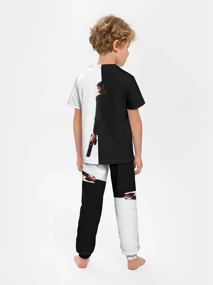 Детская пижама с брюками / The Reaper Half Black Fortnite