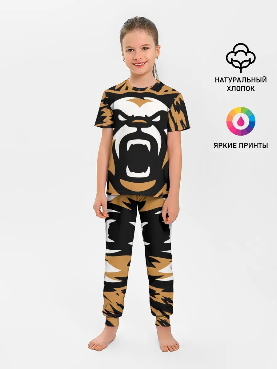 Детская пижама с брюками / Зверь