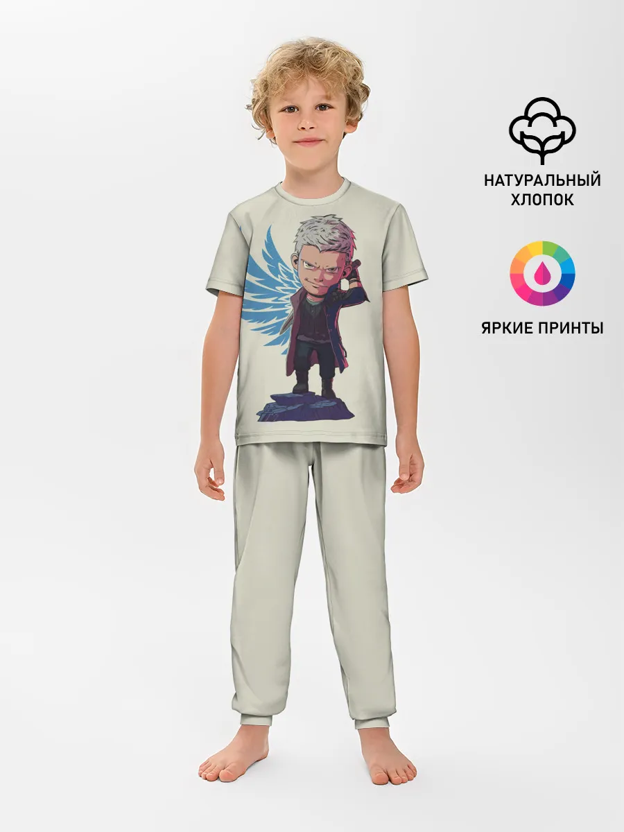 Детская пижама с брюками / Nero Big head