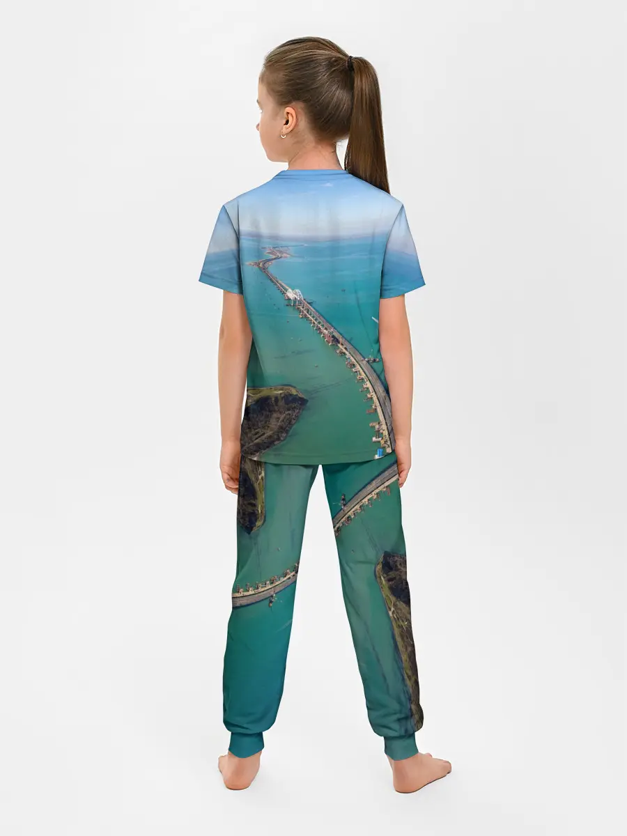 Детская пижама с брюками / Крымский мост
