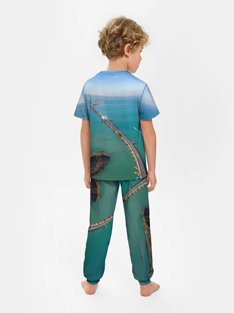Детская пижама с брюками / Крымский мост