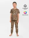Детская пижама с брюками / Леопард