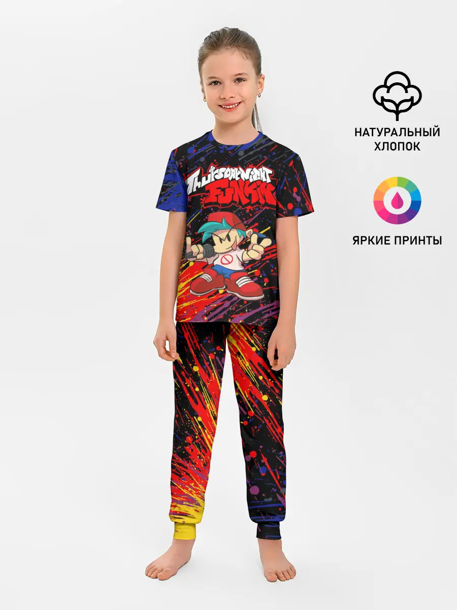Детская пижама с брюками / Friday Night Funkin